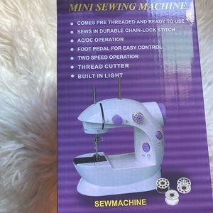 Mini Sewing machine used once